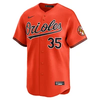 Maillot de joueur alternatif limité Nike Adley Rutschman orange Baltimore Orioles pour homme