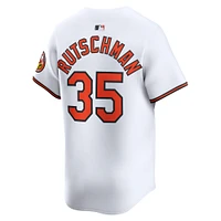 Maillot de joueur à domicile Nike Adley Rutschman pour homme, blanc, édition limitée, Baltimore Orioles