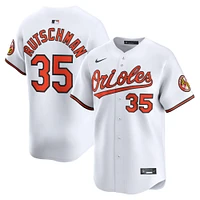 Maillot de joueur à domicile Nike Adley Rutschman pour homme, blanc, édition limitée, Baltimore Orioles