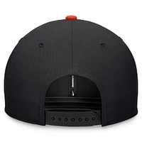 Men's Nike Black/Orange Baltimore Orioles Two-Tone Snapback Hat