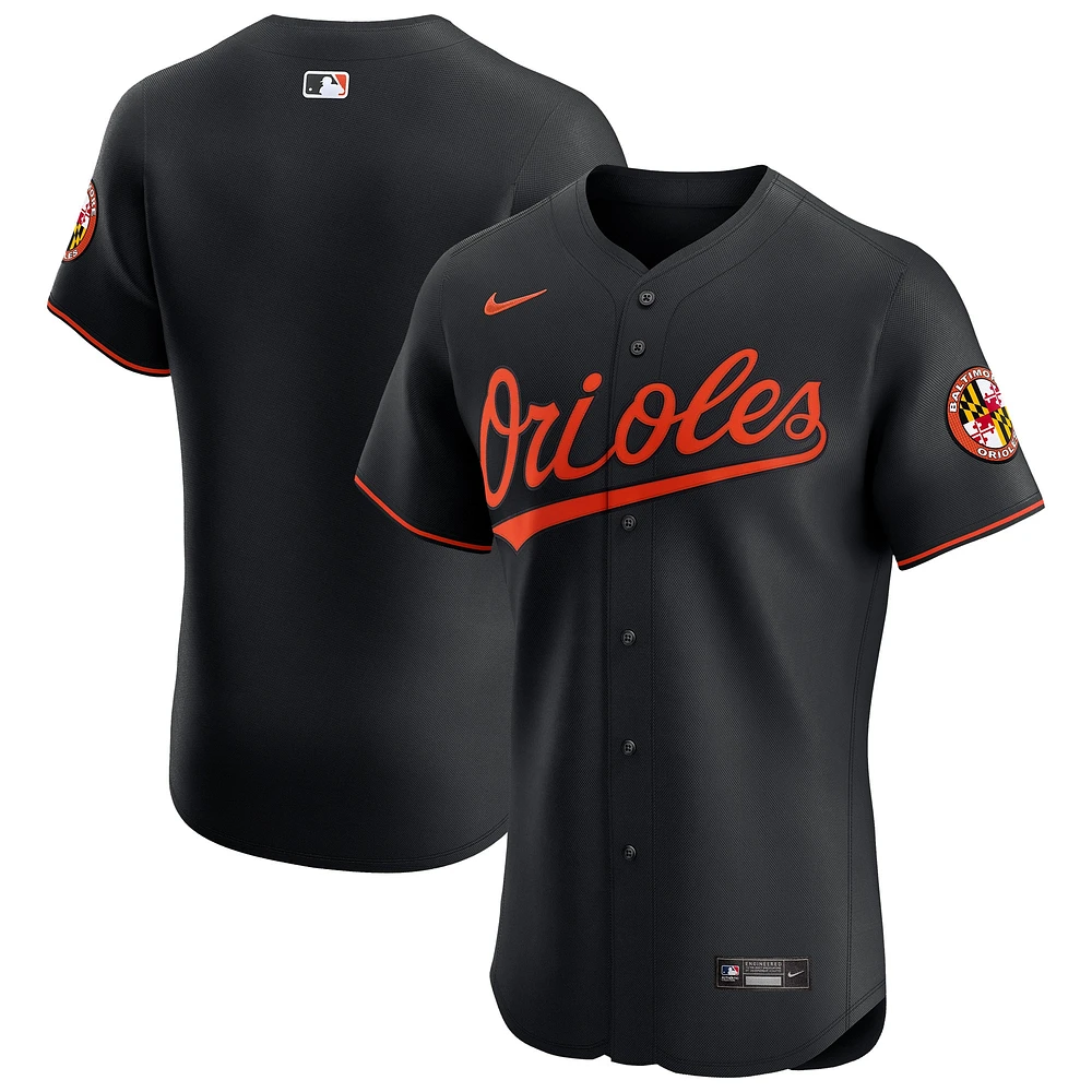 Men's Nike Baltimore Orioles Alternate Vapor Premier Elite Patch Jersey