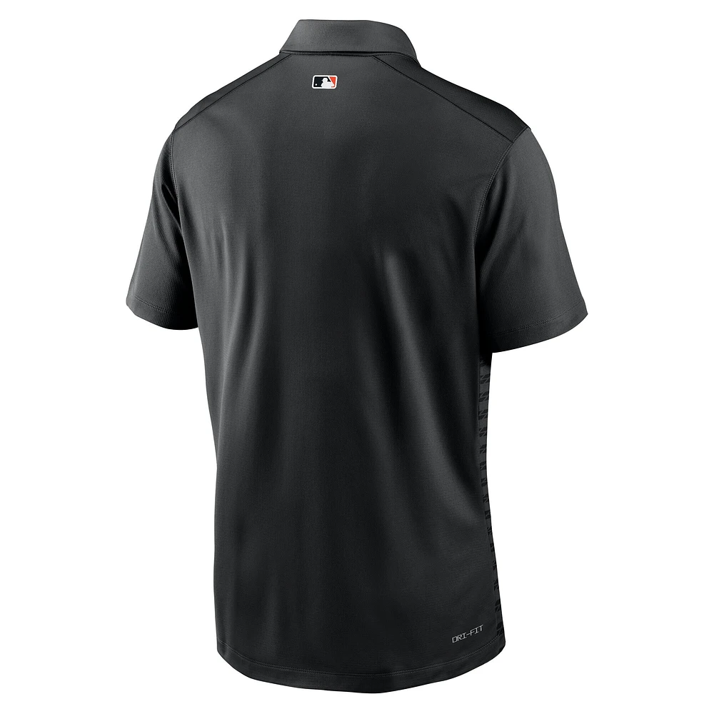 Men's Nike  Black Baltimore Orioles Authentic Collection City Connect Victory Performance Polo