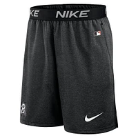 Short d'entraînement de performance Nike Black Baltimore Orioles City Connect Authentic Collection pour homme