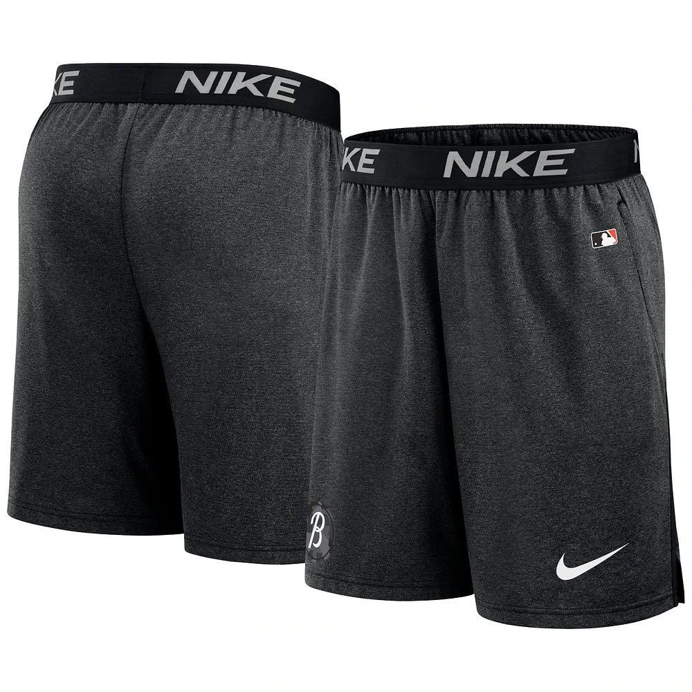 Short d'entraînement de performance Nike Black Baltimore Orioles City Connect Authentic Collection pour homme