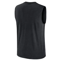 Men's Nike Black Baltimore Orioles Knockout Performance Muscle Tank Top