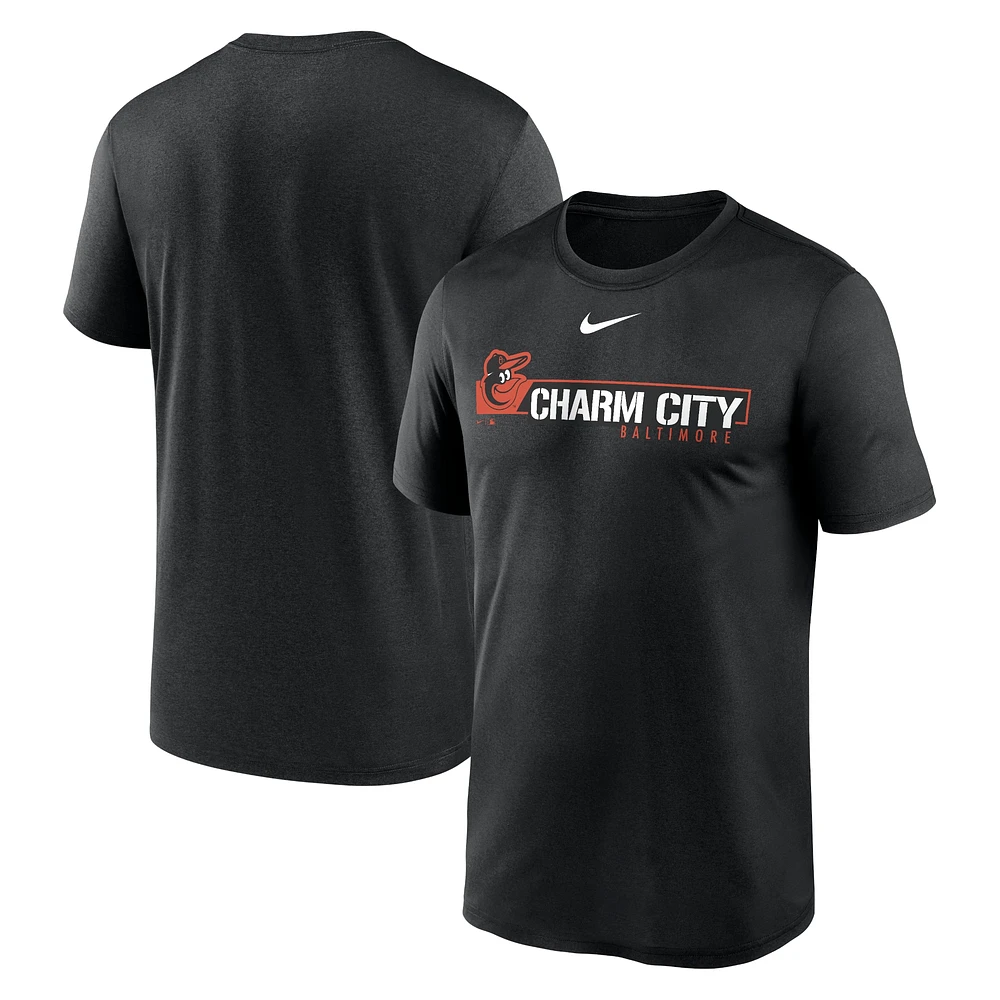 Men's Nike Black Baltimore Orioles Local Home Town T-Shirt