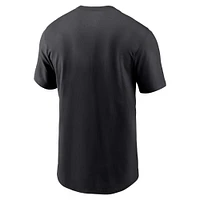 T-shirt Nike noir Baltimore Orioles Skyline de l'équipe locale pour homme