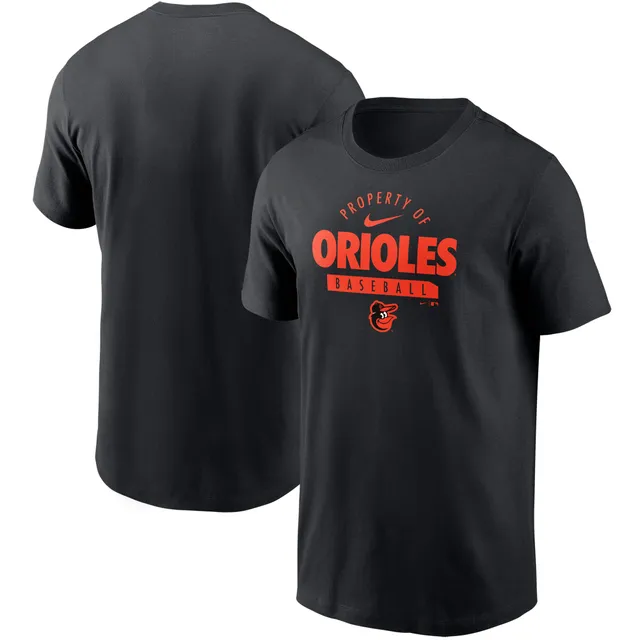 Nike Men's Baltimore Orioles Black Over Shoulder T-Shirt