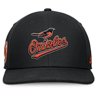 Men's Nike Black Baltimore Orioles Pro Performance Snapback Hat