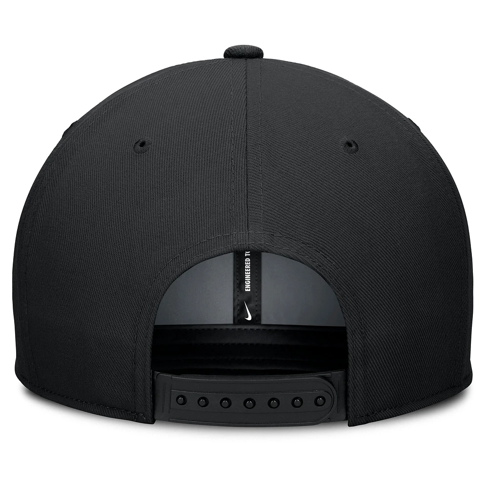 Men's Nike Black Baltimore Orioles Pro Performance Snapback Hat