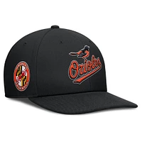 Men's Nike Black Baltimore Orioles Pro Performance Snapback Hat