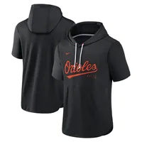 Sweat à capuche manches courtes Nike Baltimore Orioles Springer Team pour homme noir