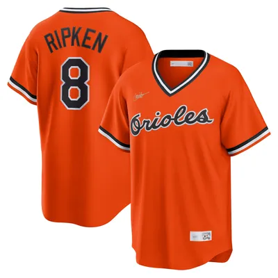 Autographed Baltimore Orioles Cal Ripken Jr. Fanatics Authentic Orange  Mitchell & Ness Authentic Jersey