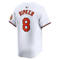 Maillot Nike Cal Ripken Jr. pour homme, blanc, Baltimore Orioles, domicile limité, joueur limité