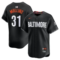 Men's Nike Cedric Mullins Black Baltimore Orioles City Connect  Limited Player Jersey