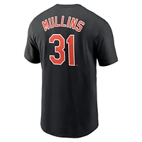 Men's Nike Cedric Mullins Black Baltimore Orioles Player Name & Number T-Shirt