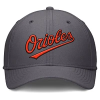 Men's Nike  Gray Baltimore Orioles Swoosh Performance Flex Hat