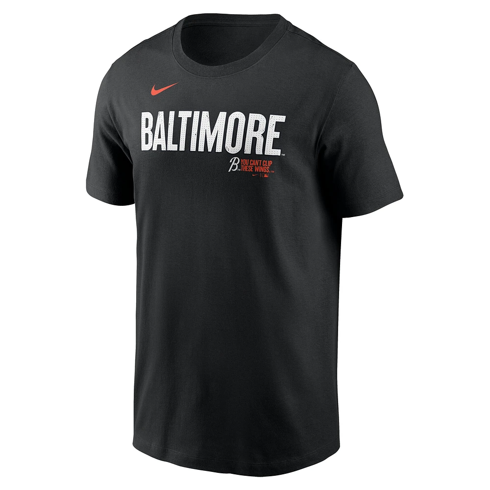 Men's Nike Jackson Holliday Black Baltimore Orioles 2024 City Connect Fuse Name & Number T-Shirt