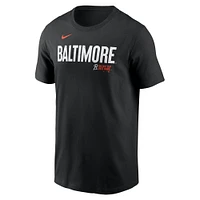 Men's Nike Jackson Holliday Black Baltimore Orioles 2024 City Connect Fuse Name & Number T-Shirt