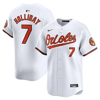 maillot de joueur Nike Jackson Holliday pour hommes, blanc, Baltimore Orioles Home Limited, limité