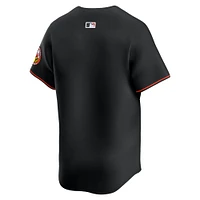 Men's Nike Limited Black Baltimore Orioles Alternate Blank Replica Jersey