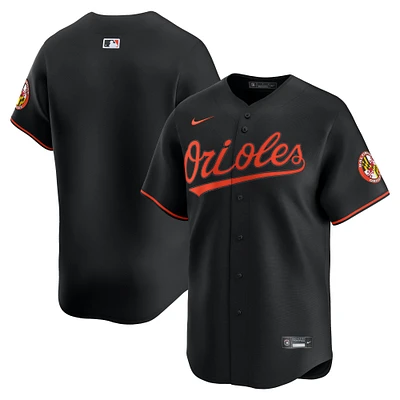 Men's Nike Limited Black Baltimore Orioles Alternate Blank Replica Jersey