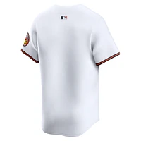 Men's Nike Limited White Baltimore Orioles Home Blank Replica Jersey