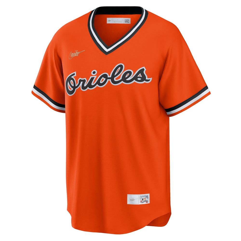 Men's Nike Orange Baltimore Orioles Alternate Cooperstown Collection Team Jersey