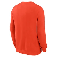 Men's Nike Orange Baltimore Orioles Pullover Sweatshirt