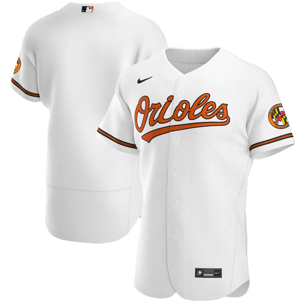 borst Wacht even Tram Lids Baltimore Orioles Nike Home Authentic Team Jersey - White | Brazos Mall