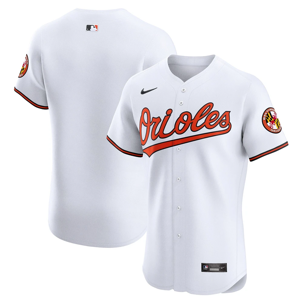 Men's Nike White Baltimore Orioles Home Elite Jersey