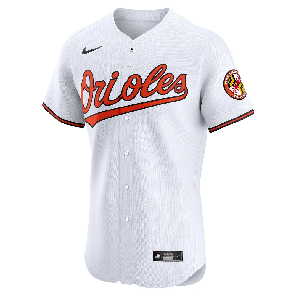 Maillot Nike blanc Baltimore Orioles Domicile Elite pour homme