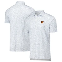 Polo blanc en jersey de performance Batter Up des Orioles Baltimore Peter Millar pour hommes