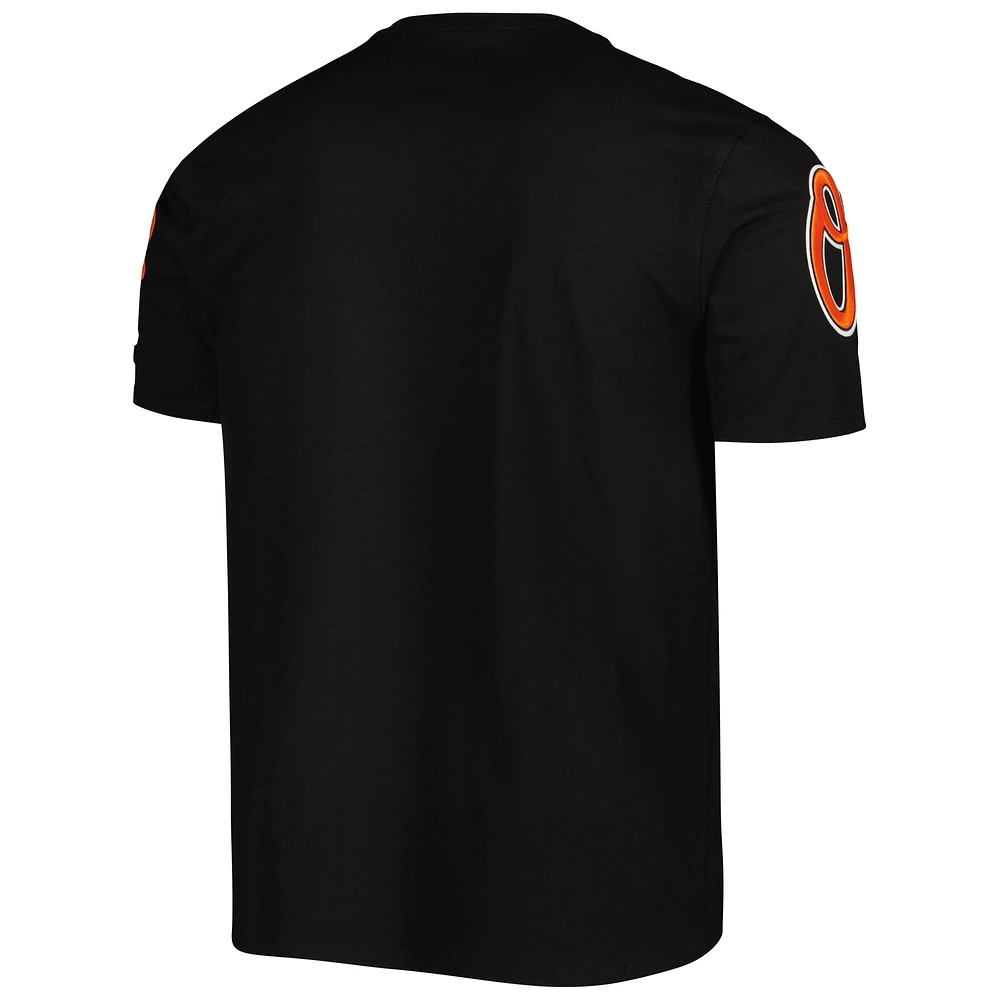 T-shirt Pro Standard noir avec logo de l'équipe Baltimore Orioles pour homme