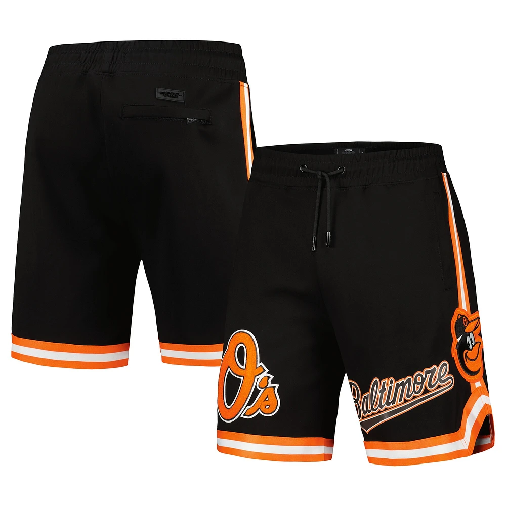 Short d'équipe Pro Standard noir des Orioles de Baltimore pour homme