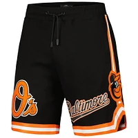 Short d'équipe Pro Standard noir des Orioles de Baltimore pour homme