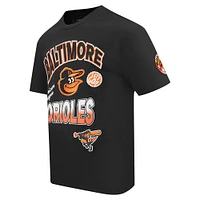 T-shirt noir à épaules tombantes Pro Standard des Orioles de Baltimore pour hommes