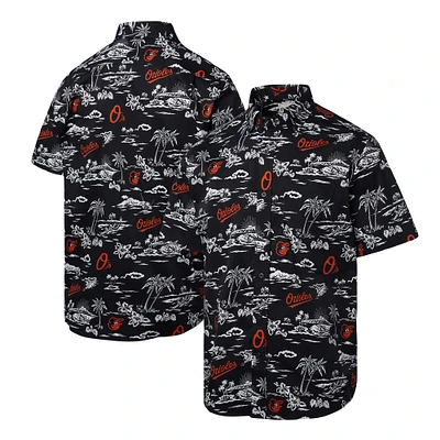 Men's Reyn Spooner Black Baltimore Orioles Kekai Button-Down Shirt