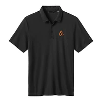 Polo TravisMathew noir pour homme, motif éliminatoire des Orioles de Baltimore