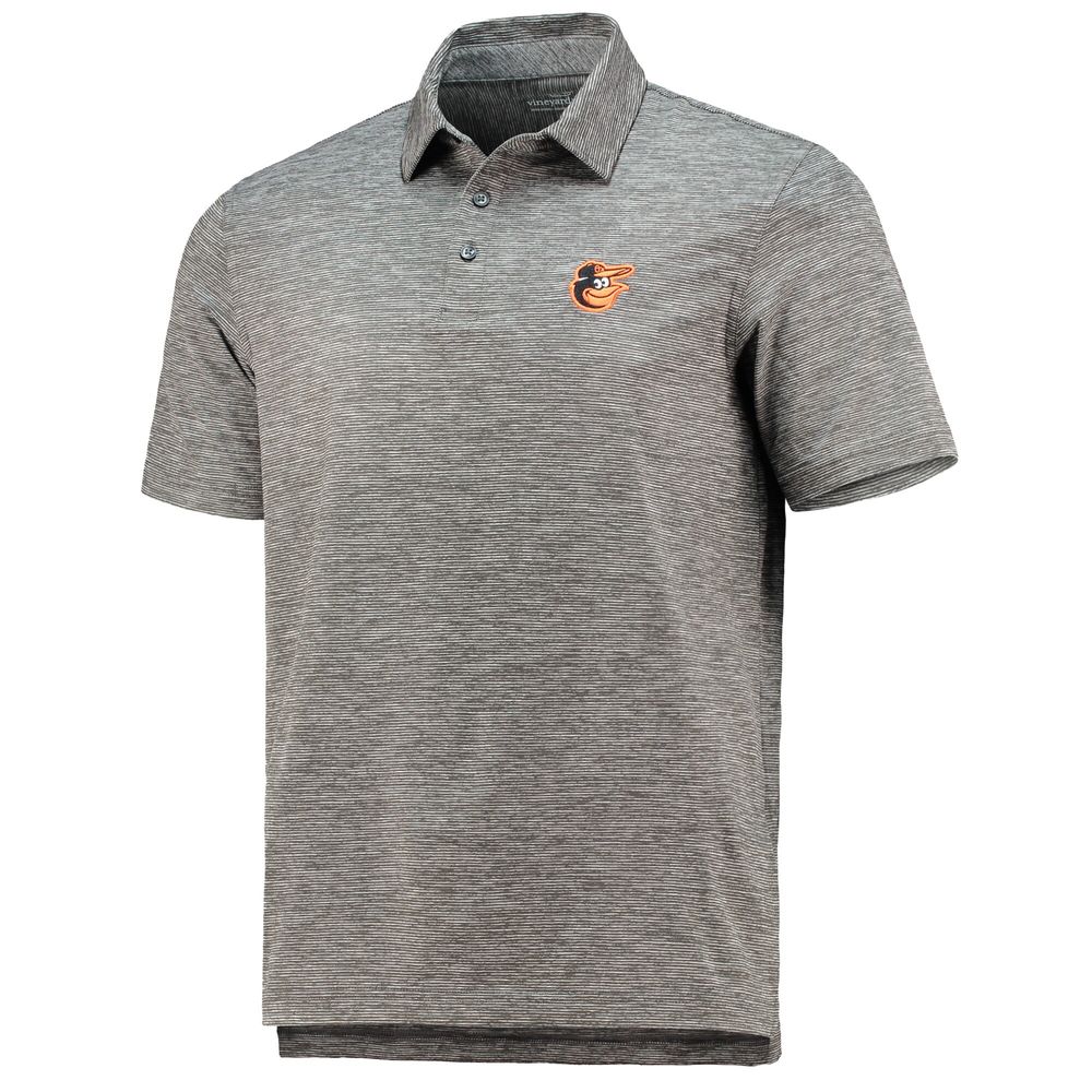 Baltimore Orioles Vineyard Vines Destin Polo - Charcoal