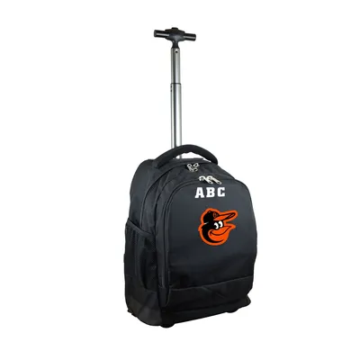 Baltimore Orioles MOJO 19'' Personalized Premium Wheeled Backpack