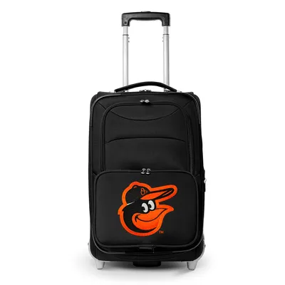 Baltimore Orioles MOJO 21" Softside Rolling Carry-On Suitcase - Black