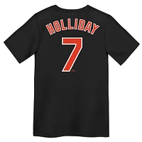 Preschool Nike Jackson Holliday Black Baltimore Orioles  Name & Number T-Shirt