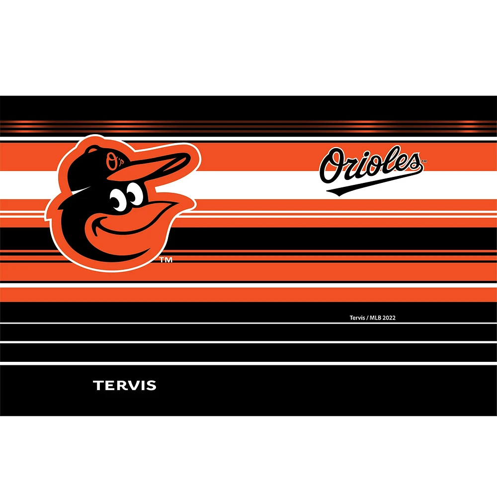 Tervis Orioles de Baltimore 30oz. Gobelet à rayures Hype