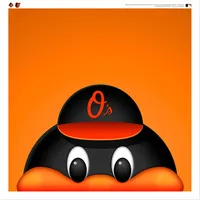 Atlanta Braves Blooper 12'' x 12'' Minimalist Mascot Poster Print