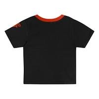 Toddler  Black Baltimore Orioles Bonus Ball T-Shirt & Shorts Set