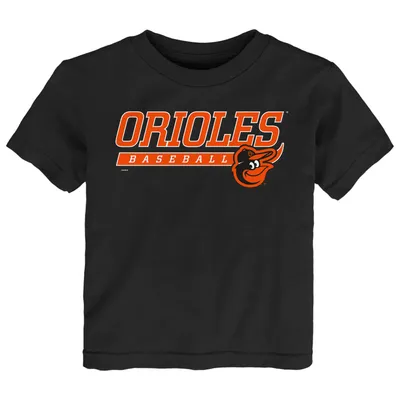 Baltimore Orioles Toddler Take The Lead T-Shirt - Black