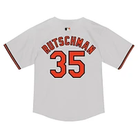 Maillot de match Nike Adley Rutschman blanc des Orioles Baltimore pour tout-petit