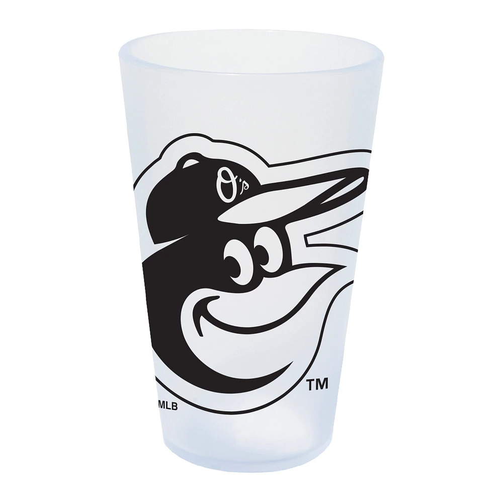 WinCraft Orioles de Baltimore 16oz. Verre à pinte en silicone Icicle
