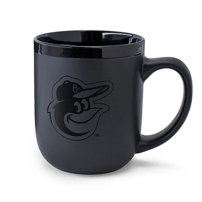 WinCraft Orioles de Baltimore 17 oz. Tasse noire ton sur ton